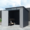 Bolsena Garden Tool Shed in Polypropylene 238x191x215cm Bulk Discounts