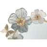 Amy Round Wall Mirror with 3D Floral Decorations Offers