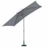 Eden 3x2M Rectangular Garden Parasol With Aluminium Pole And Weather-Resistant Canopy Bulk Discounts