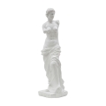 Greek Decorative Classic Table Statue in White Polyresin, 49cm Height Promotion