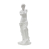 Greek Decorative Classic Table Statue in White Polyresin, 49cm Height Promotion