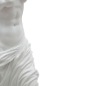 Greek Decorative Classic Table Statue in White Polyresin, 49cm Height Discounts