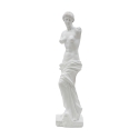 Greek Decorative Classic Table Statue in White Polyresin, 49cm Height Catalog