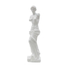 Greek Decorative Classic Table Statue in White Polyresin, 49cm Height Catalog