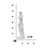 Greek Decorative Classic Table Statue in White Polyresin, 49cm Height Bulk Discounts