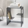 Enan Transparent Plexiglass Coffee Table and Bedside Table On Sale
