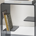 Enan Transparent Plexiglass Coffee Table and Bedside Table Sale