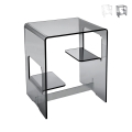 Enan Transparent Plexiglass Coffee Table and Bedside Table Promotion