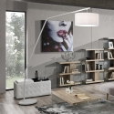 Norman White Metal Arc Floor Lamp, 175 cm Height On Sale