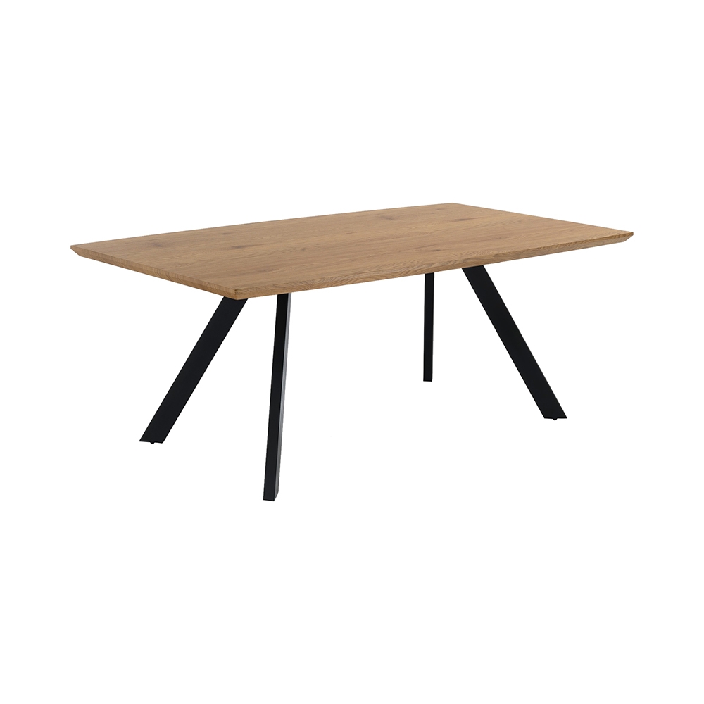 Modern Wood Dining Table 160x90cm for 8 Seats Torrance