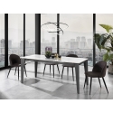 LED Pendant Chandelier with Intertwined Rings Ø80 cm Kering Catalog