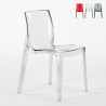 Lot of 16 Transparent Design Chair in Polycarbonate Made in Italy for the Kitchen Living Rooms Femme Fatale Promotion
