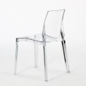 Lot of 16 Transparent Design Chair in Polycarbonate Made in Italy for the Kitchen Living Rooms Femme Fatale Sale