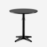 Engys Round Table 70cm for Bar, Pub, Restaurant with Bag Hook Promotion