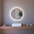ETR116-M Round Backlit Touch Bathroom Mirror, Polished Edge, 75cm Promotion