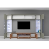 Modern Living Room Wall Unit with TV Stand and 2 Display Cabinets Egypt TW On Sale