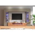 Modern Living Room Wall Unit with TV Stand and 2 Display Cabinets Egypt TW Offers