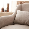 Modern Fabric Lounge Chair with Cushion Venus Model