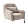 Modern Fabric Lounge Chair with Cushion Venus Sale