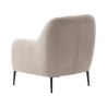 Modern Fabric Lounge Chair with Cushion Venus Discounts