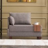 Modern Chaise Longue Chair with Integrated Tray Fly Left On Sale