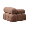 Left Corner Module for Bubble 1L Modular Fabric Sofa Offers