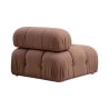 Central Module for Modular Sofa in Bubble Fabric 1 Offers