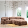 Central Module for Modular Sofa in Bubble Fabric 1 On Sale