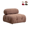 Central Module for Modular Sofa in Bubble Fabric 1 Promotion