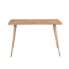 Modern Wooden Office Desk 120x60cm Natural Fabio Discounts