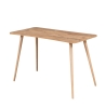 Modern Wooden Office Desk 120x60cm Natural Fabio Catalog