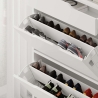 Modern Entryway Shoe Cabinet with 2 Drop-Down Doors and Drawer Tempri Discounts