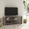 Thales Corner TV Stand with 3 Shelves 110x36cm On Sale