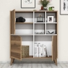 Pulse Multi-Purpose Sideboard for Living Room or Entryway with Doors, 100x115x30cm Offers