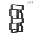 Modern Wall Bookshelf with 10 Compartments 96x25x168cm Karmato Promotion
