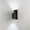 Nevada Outdoor Aluminum Wall Light, Dual Light, H19cm On Sale