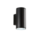 Nevada Outdoor Aluminum Wall Light, Dual Light, H19cm Characteristics