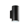 Nevada Outdoor Aluminum Wall Light, Dual Light, H19cm Characteristics