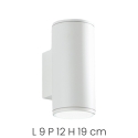 Nevada Outdoor Aluminum Wall Light, Dual Light, H19cm Buy