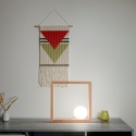 Kark Wooden LED Table Lamp with Glass Globe Shade Sale