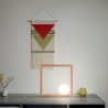 Kark Wooden LED Table Lamp with Glass Globe Shade Sale