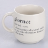 Set of 3 Stackable Stoneware Mugs 350ml with Victionary L Inscriptions Discounts