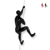 Modern Wall-Mounted Lacquered Resin Climber Sculpture Vero-L Promotion