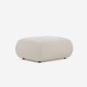Modern Modular 2-Seater Fabric Sofa with Ottoman Yuna-2P Catalog