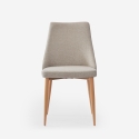 Modern Upholstered Fabric Chair for Dining Room and Kitchen Sirka Offers