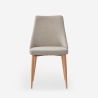 Modern Upholstered Fabric Chair for Dining Room and Kitchen Sirka Offers