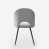 Modern padded velvet chair for dining room kitchen Zarda Price