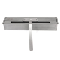 Belluno Freestanding Bioethanol Fireplace with Faux Stone Effect L105xW38xH100 Choice Of