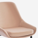 Jarva Modern Velvet Upholstered Chair for Kitchen and Dining Room Model