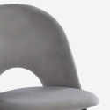 Modern padded velvet chair for dining room kitchen Zarda Cost